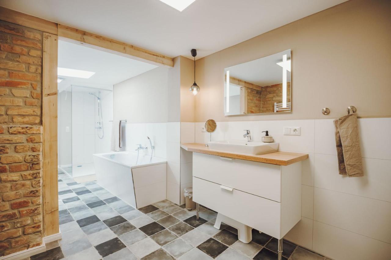 Stadthytte Ferienhaus Rostock Luaran gambar